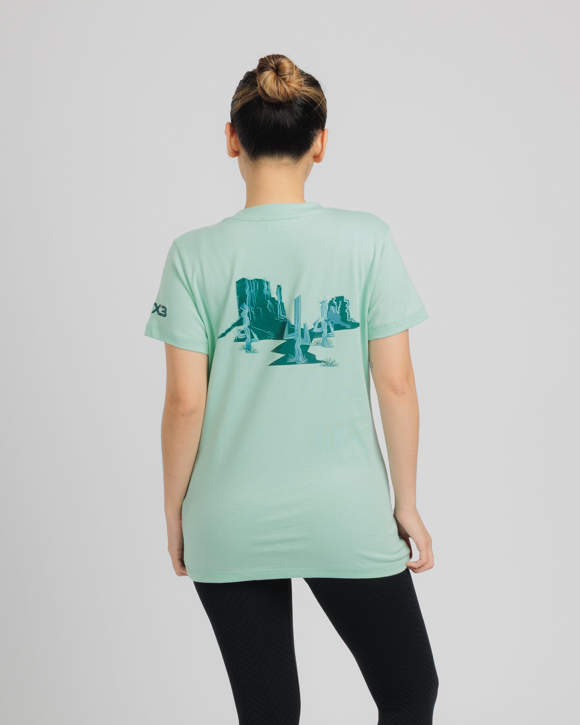 Arizona Desert Womens Tee- Aloe
