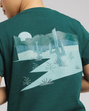 Arizona Desert Womens Tee- Saguaro