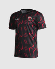 Salford Red Devils 2025 Warm Up Tee Red/Black