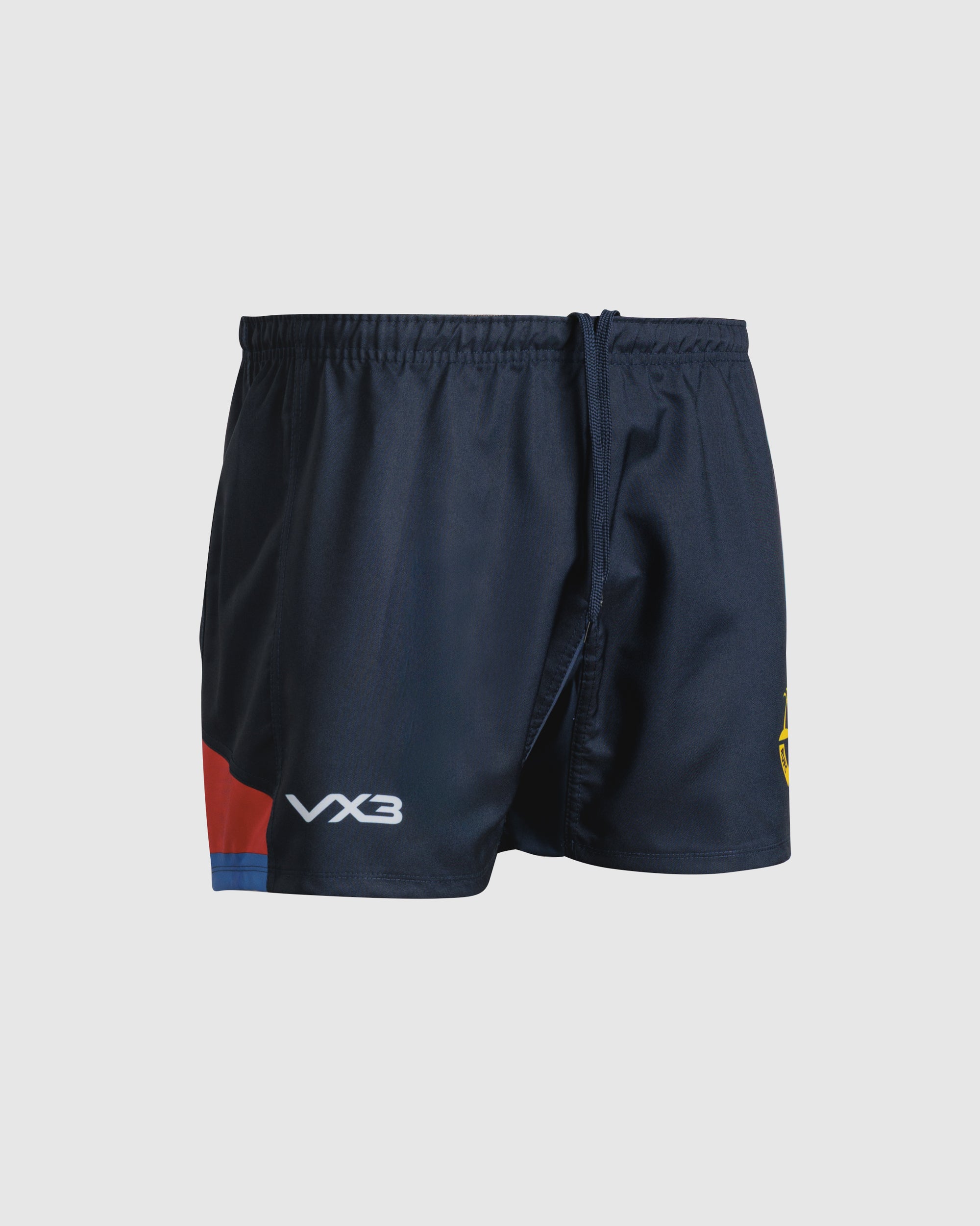 CANVEY ISLAND RUFC - Youth- PANELLED PLAYING SHORTS - Navy/Red/White