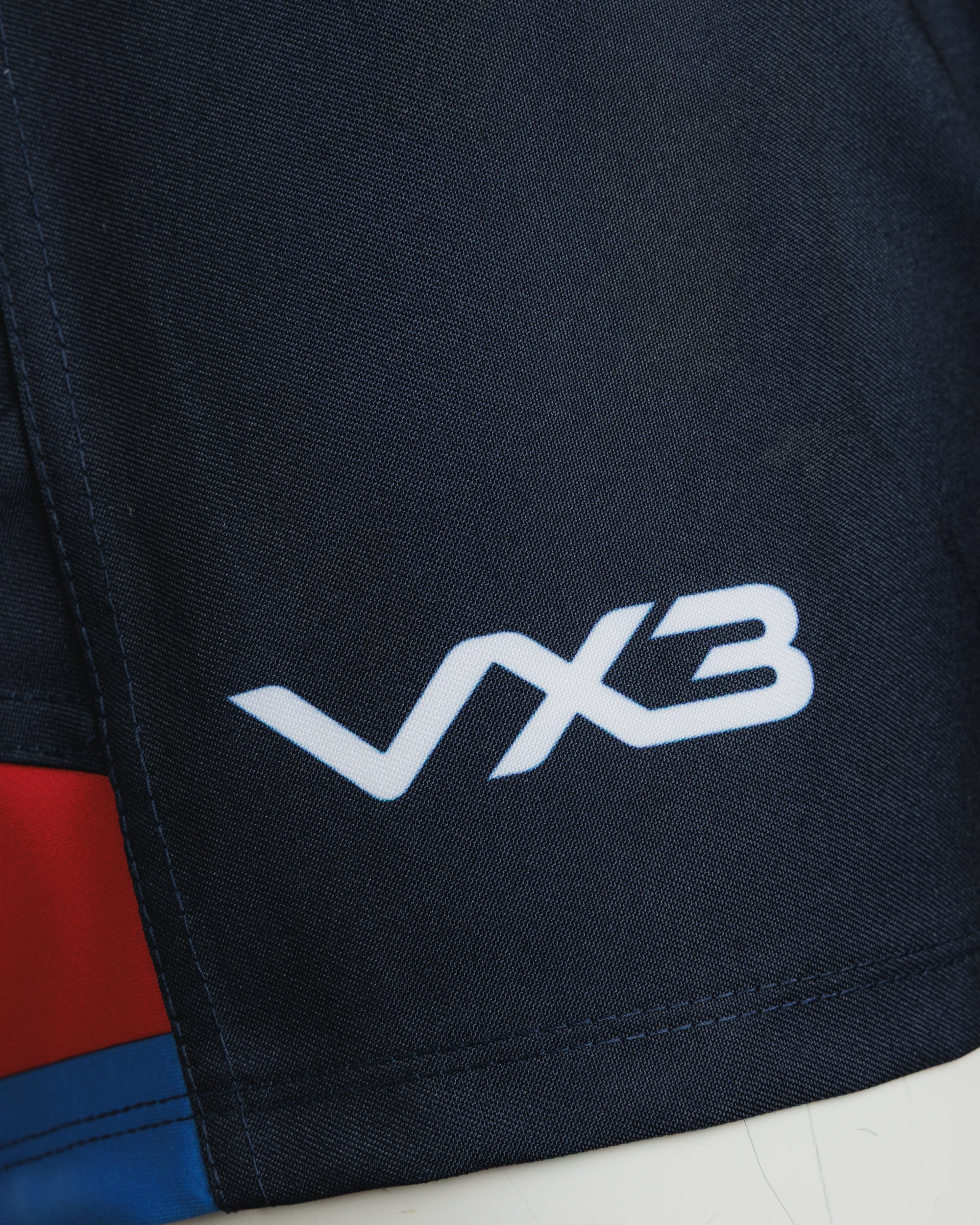 CANVEY ISLAND RUFC - Youth- PANELLED PLAYING SHORTS - Navy/Red/White