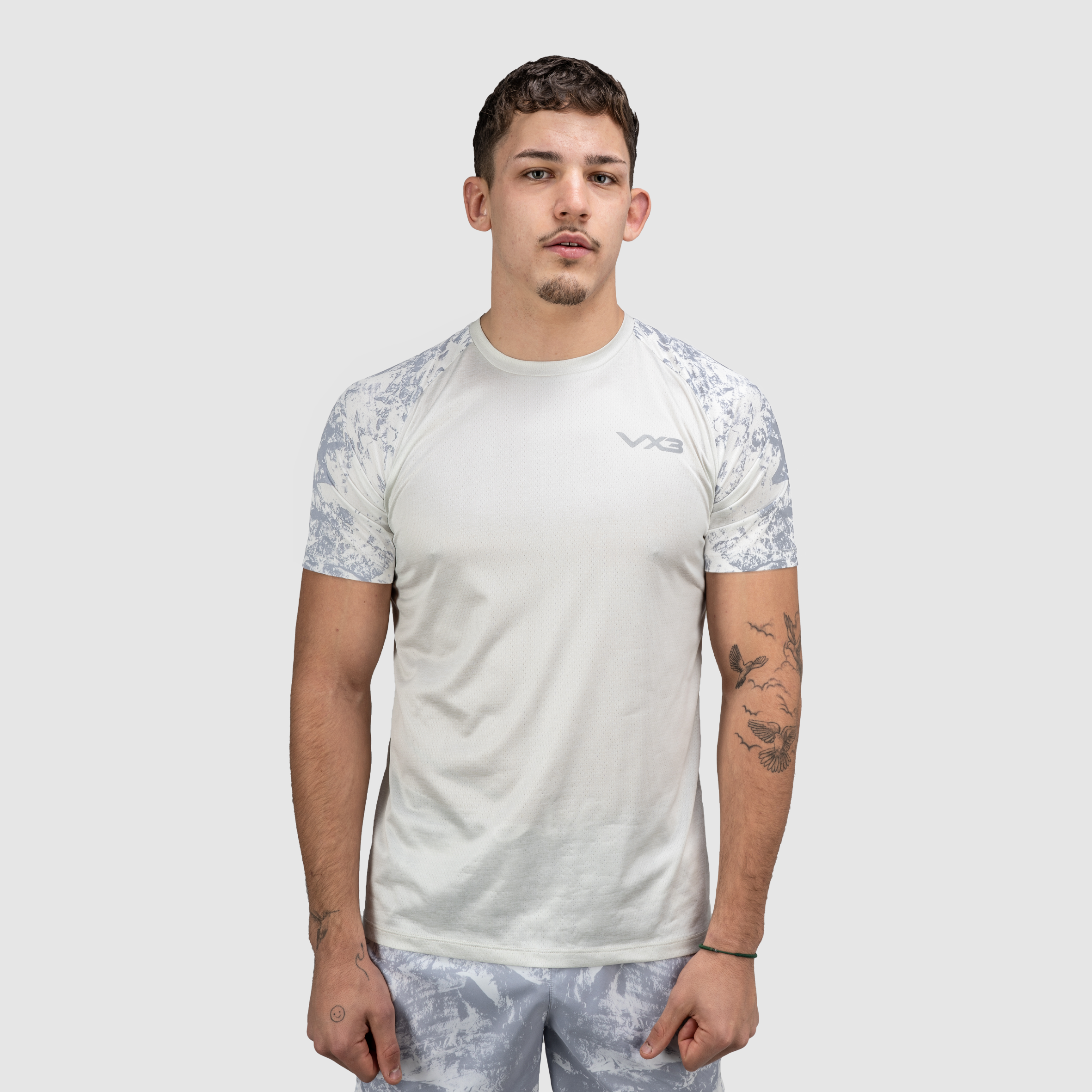 Velocity Tee - Stone Grey/Granite