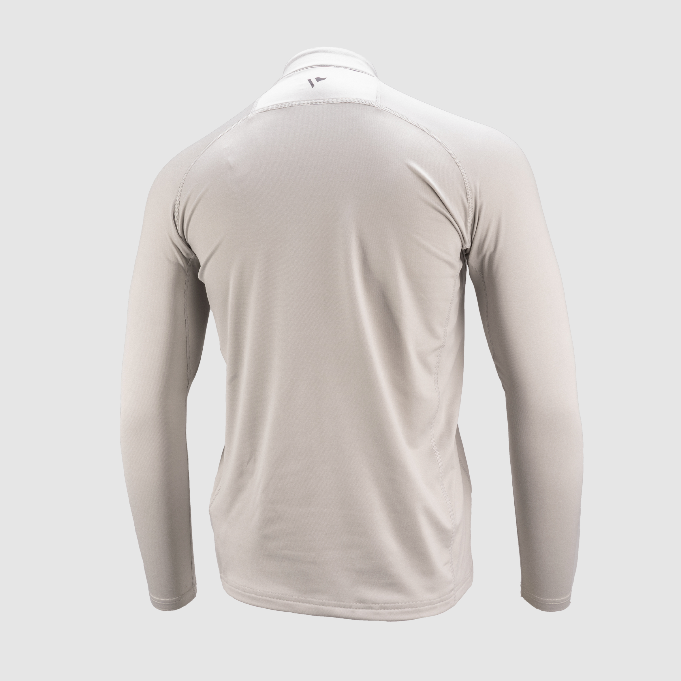 Velocity Quarter Zip Sweat - Stone Grey