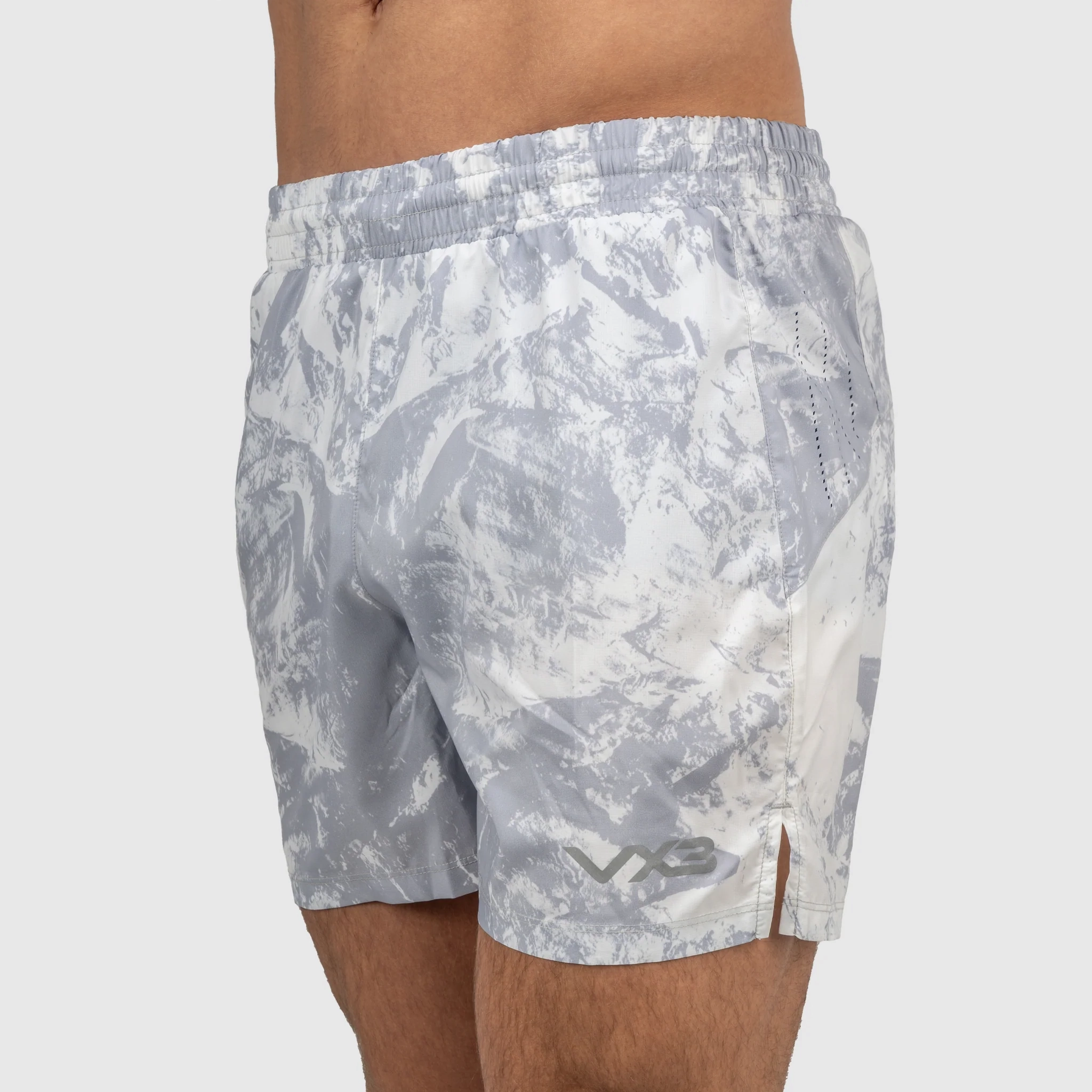 Velocity Running Short Stone Grey/Granite