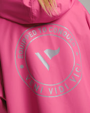 Velit Sports Robe Wild Berry/Dove Grey