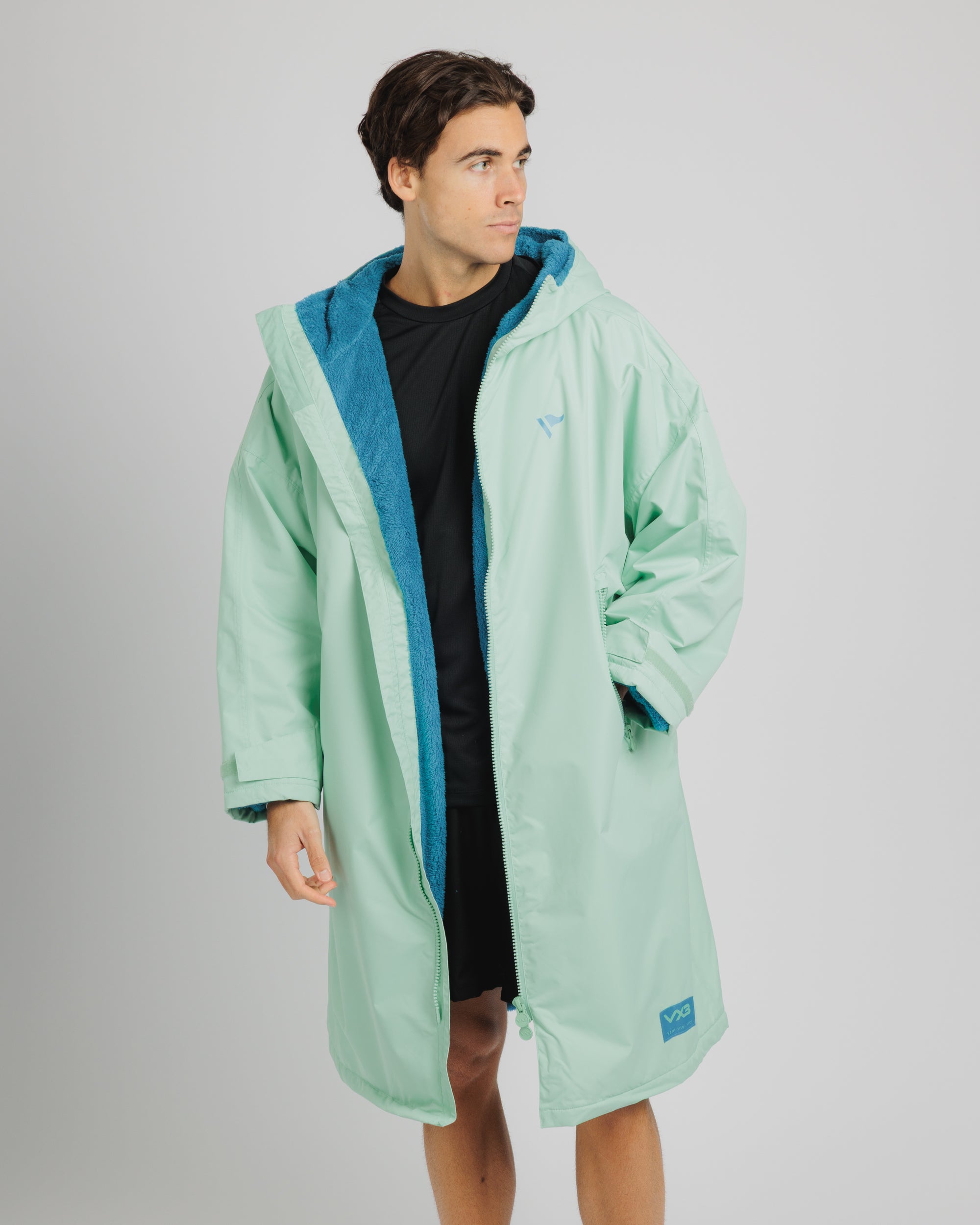 Velit Sports Robe Seafoam/Turquoise Surf