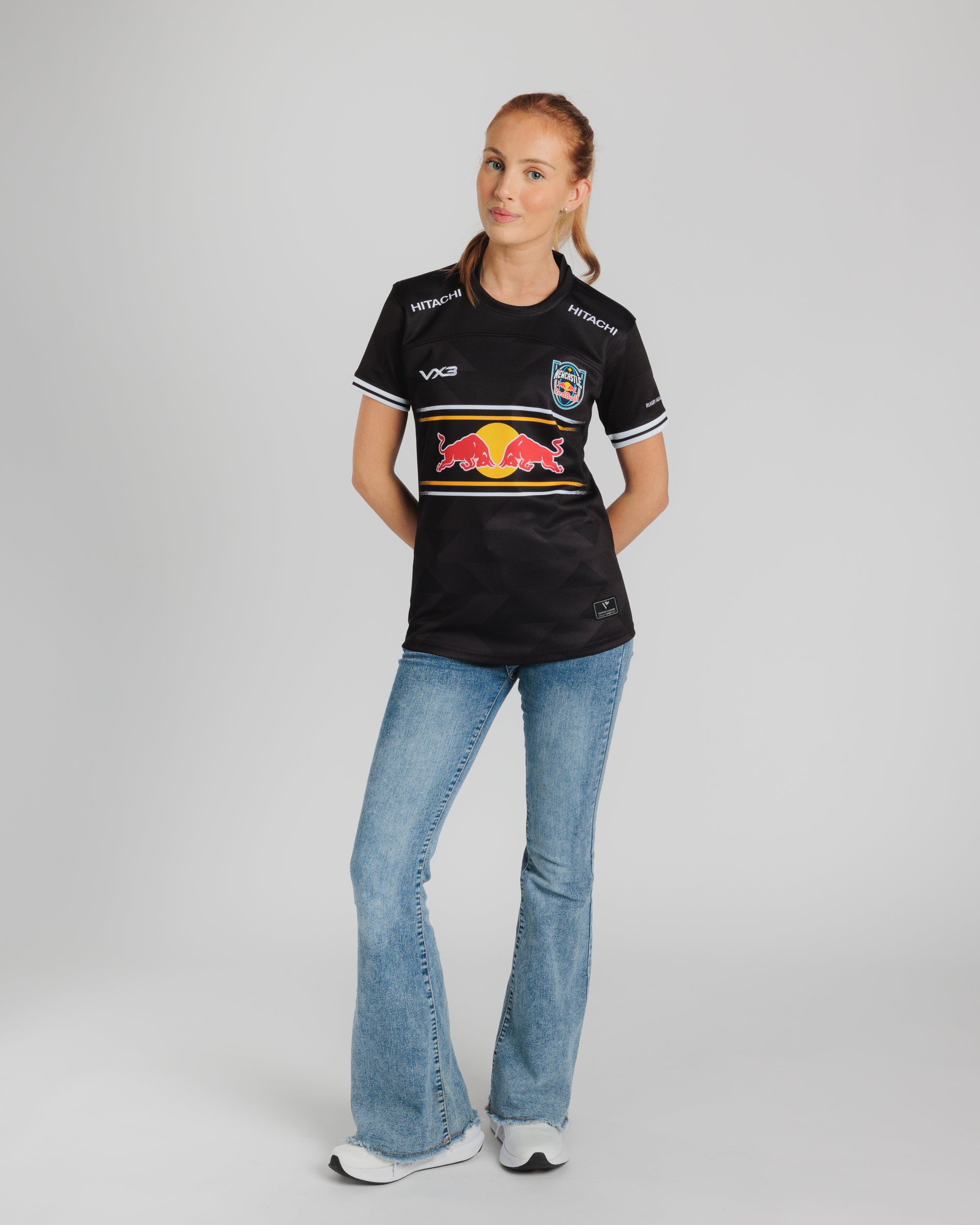 Newcastle Red Bulls 25/26 Home Shirt Replica Womens