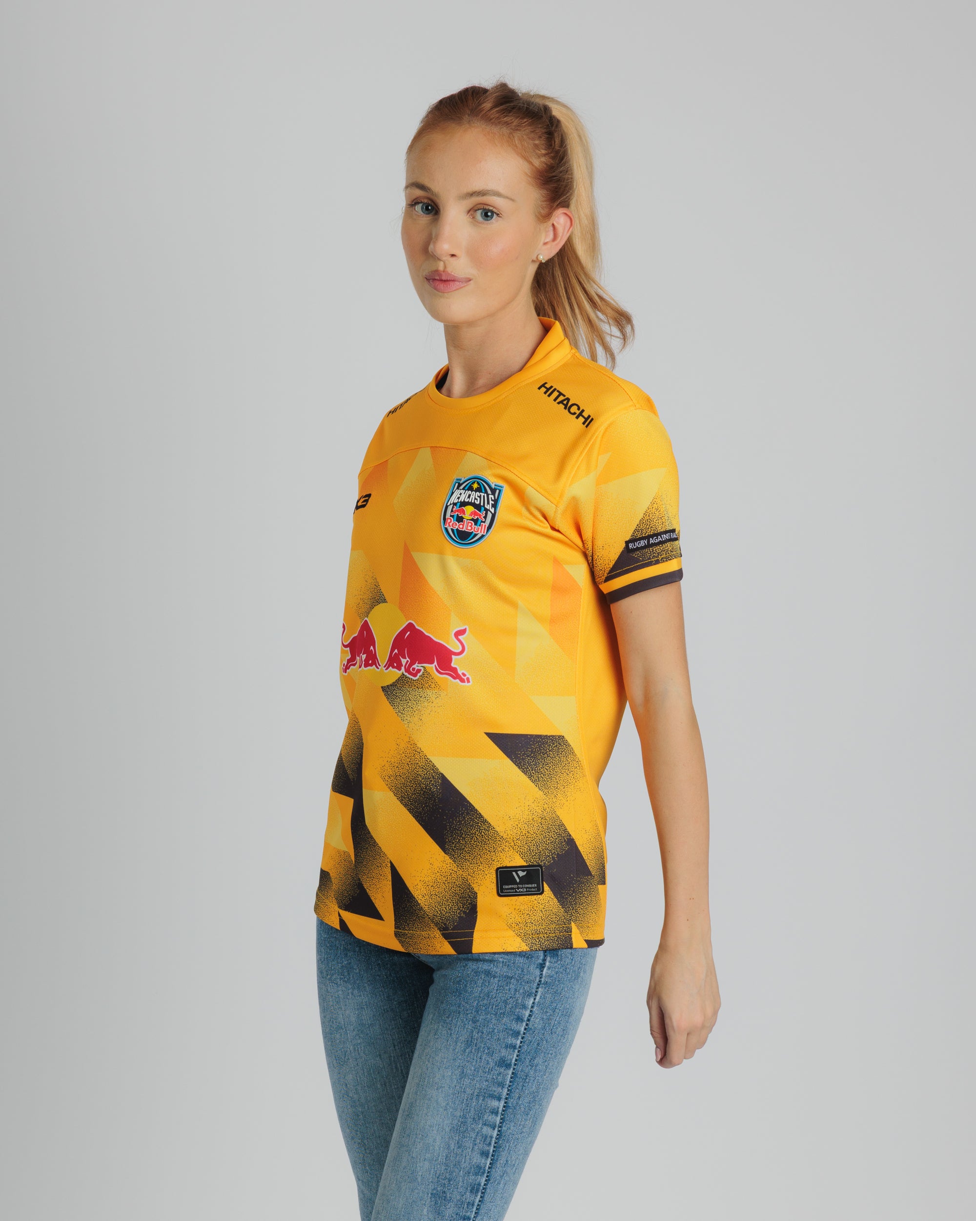 Newcastle Red Bulls 25/26 Away Shirt Replica Womens