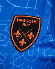 Dragons RFC 25/26 Vertex Training Vest Royal/Black/Bright Orange