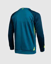 Torquay United FC 25/26 Vertex Sweatshirt Youth Lyons blue/Navy/Fluro Yellow