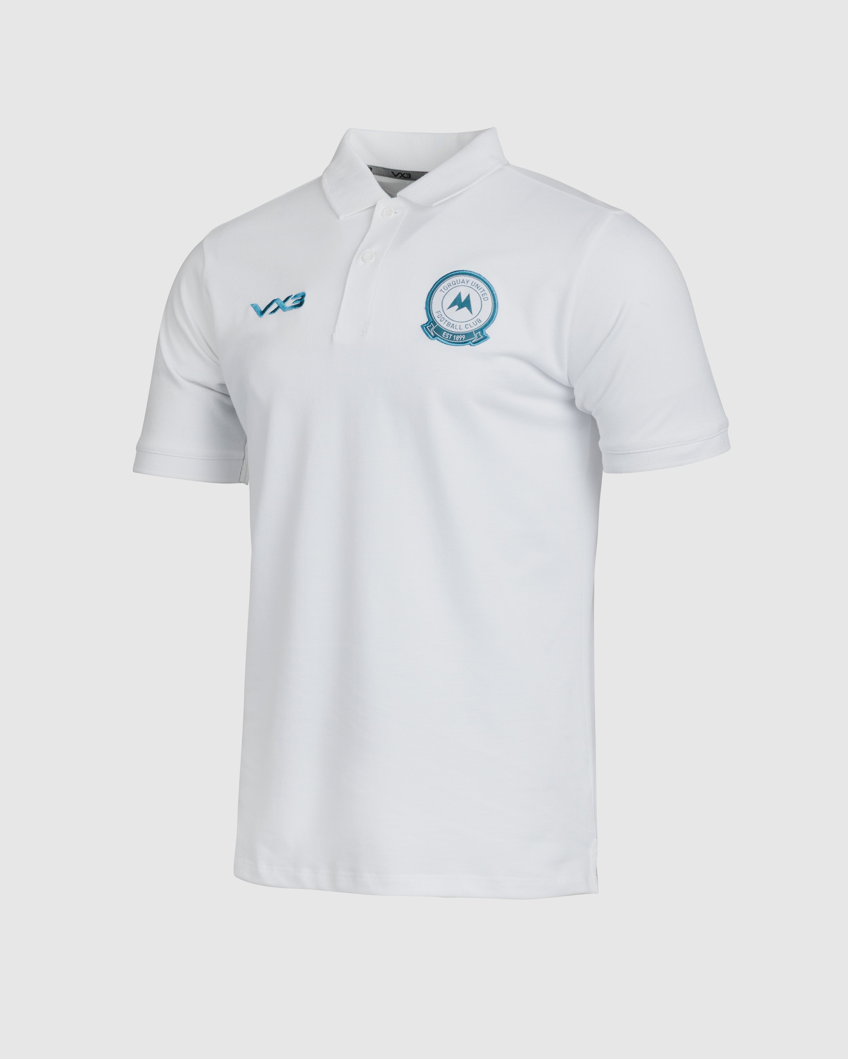 Torquay United FC 25/26 Primus Polo Shirt White