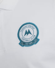 Torquay United FC 25/26 Primus Polo Shirt White