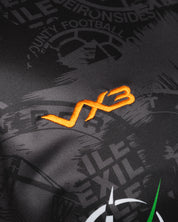 Newport County AFC 25/26 Home Warm Up Tee Youth Black