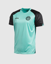 Newport County AFC 25/26 Vertex Training Tee  Youth Aruba/Blue Coral