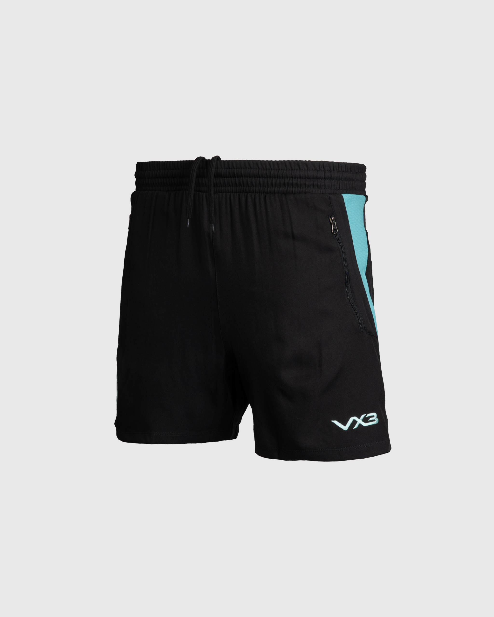 Newport County AFC 25/26 Vertex Gym Shorts Black/Aruba