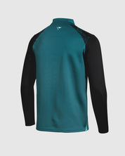 Newport County AFC 25/26 Vertex Half Zip Top Youth Blue Coral/Black