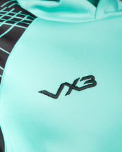 Newport County AFC 25/26 Vertex Training Hoodie Youth Aruba/Blue Coral