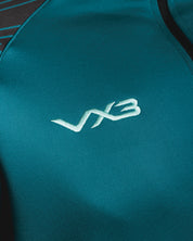 Newport County AFC 25/26 Vertex Zip Up Hoodie Youth Blue Coral/Black