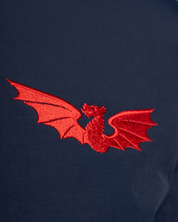 Scarlets 25/26 Nero Managers Waterproof Jacket Navy