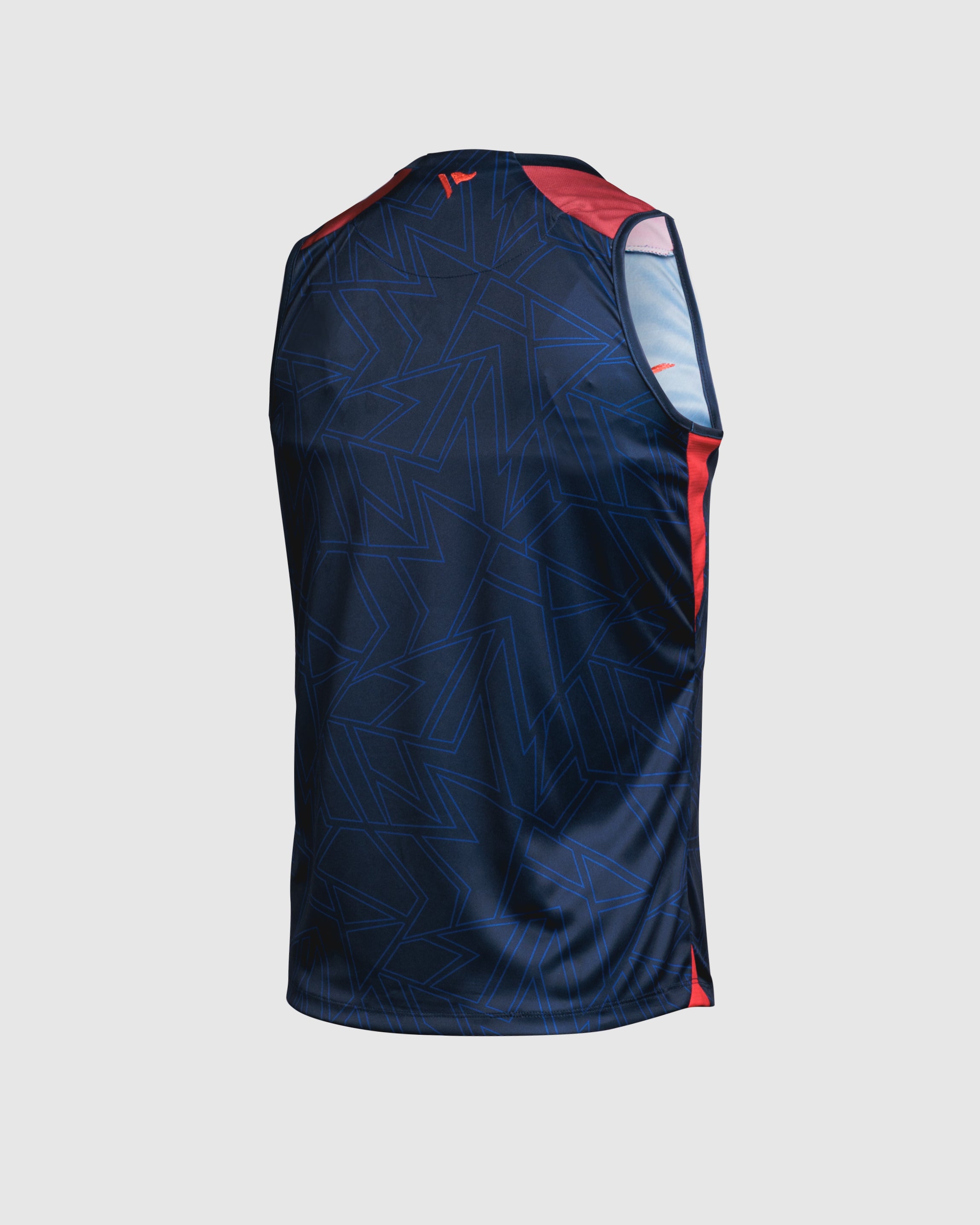 Scarlets 25/26 Vertex Training Vest Navy/Deep Red/Bright Red