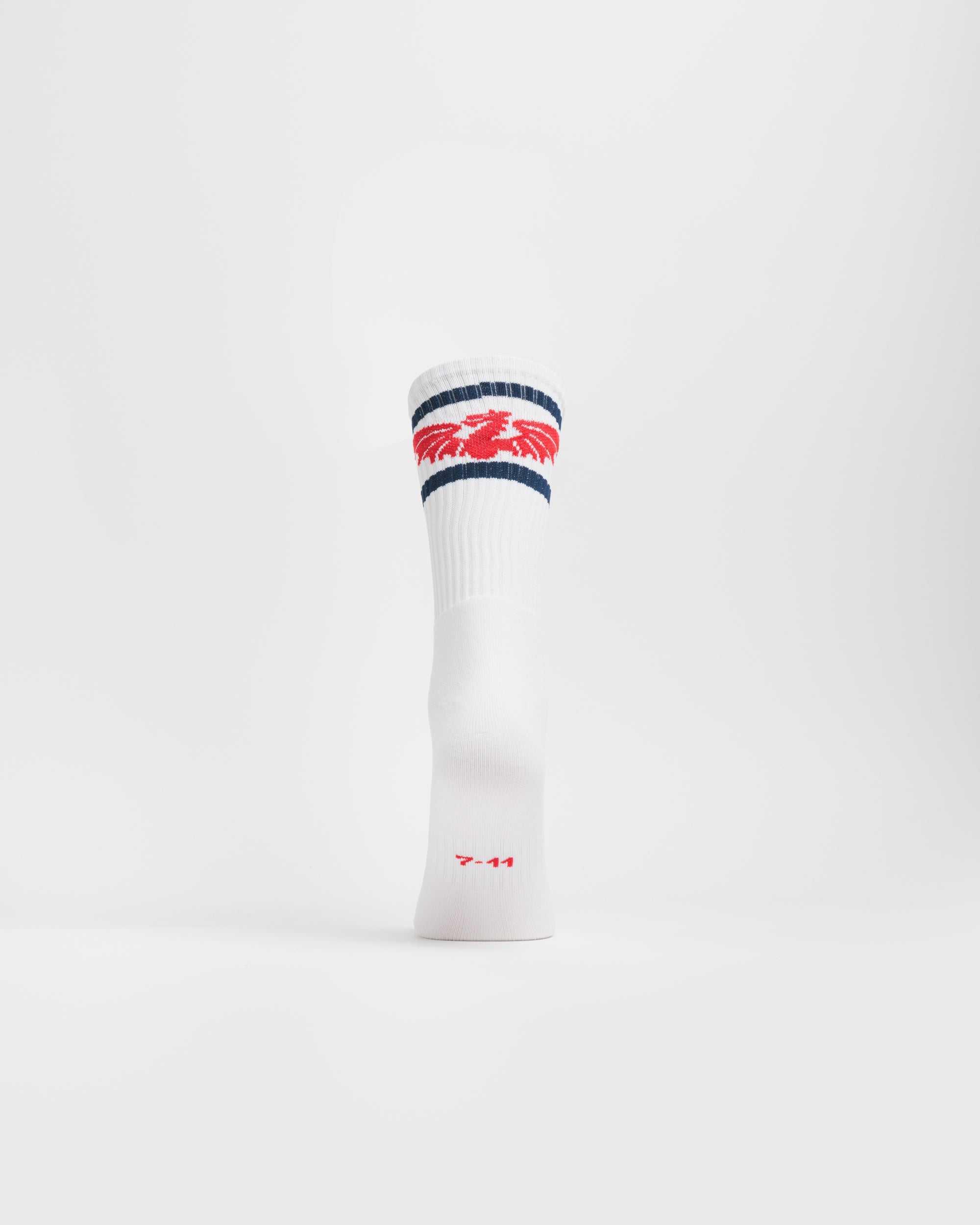 Scarlets 25/26 Crew Sock White