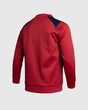 Scarlets 25/26 Vertex Training Sweatshirt Deep Red/Navy/Bright Red