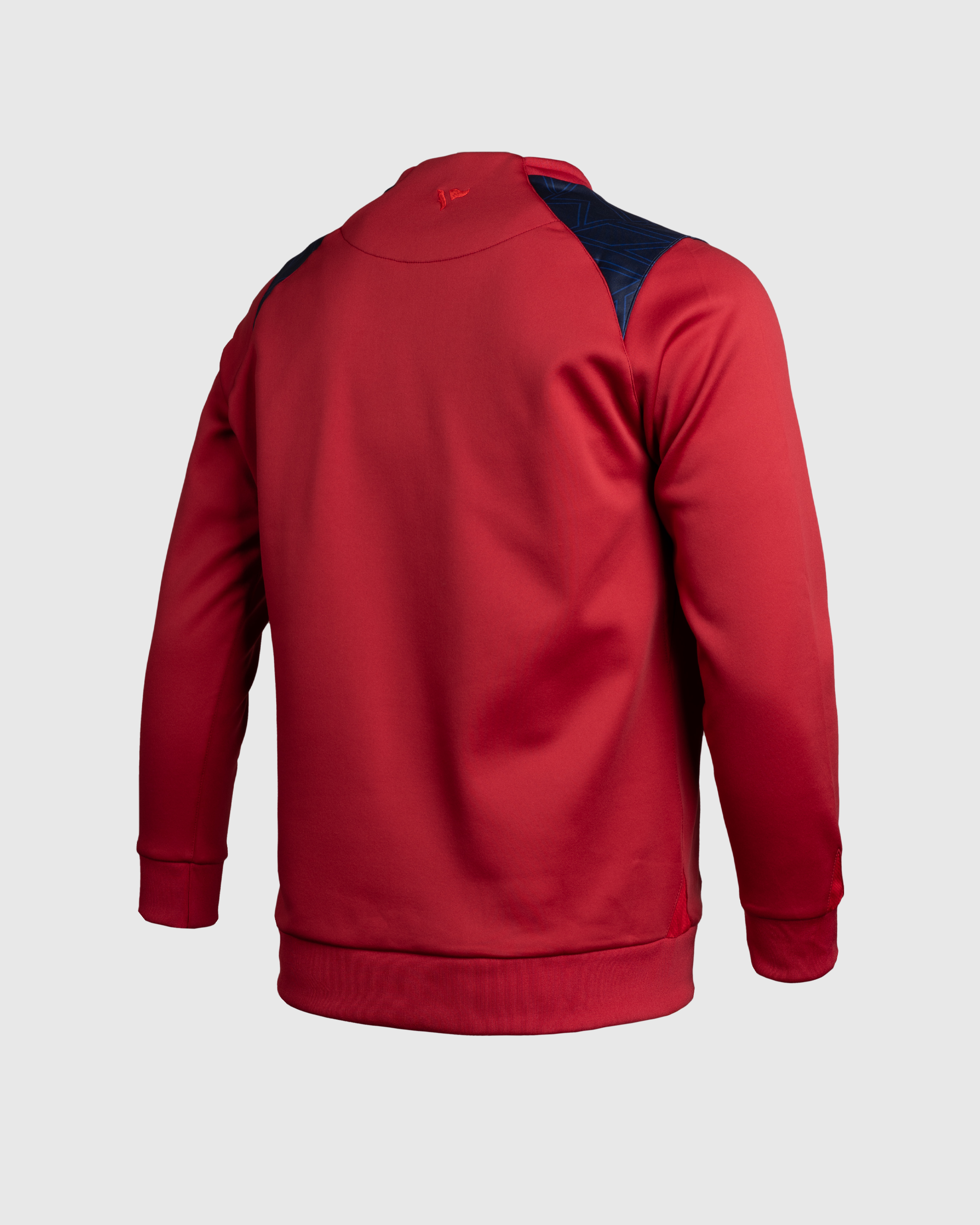 Scarlets 25/26 Vertex Training Sweatshirt Deep Red/Navy/Bright Red