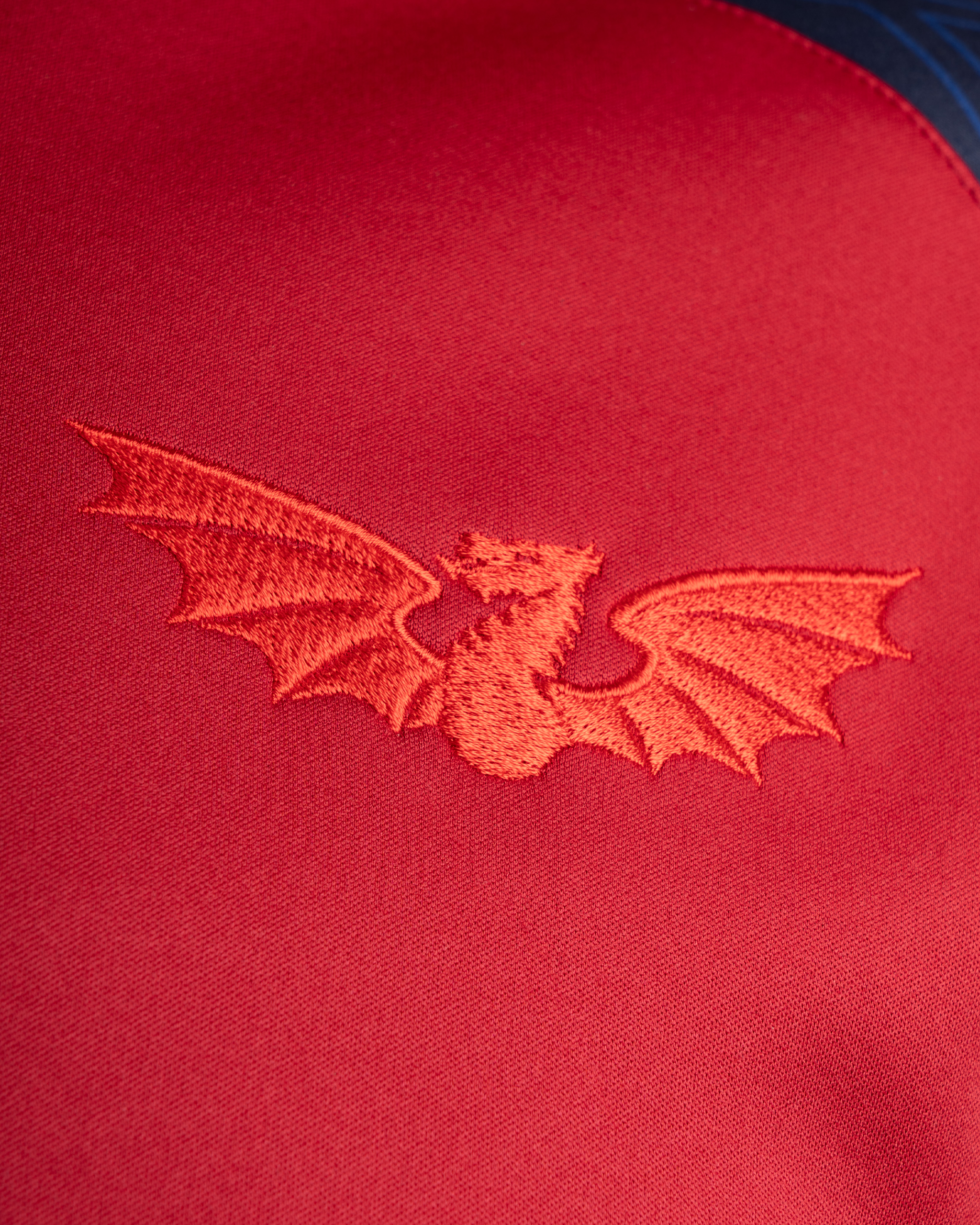 Scarlets 25/26 Vertex Training Sweatshirt Deep Red/Navy/Bright Red