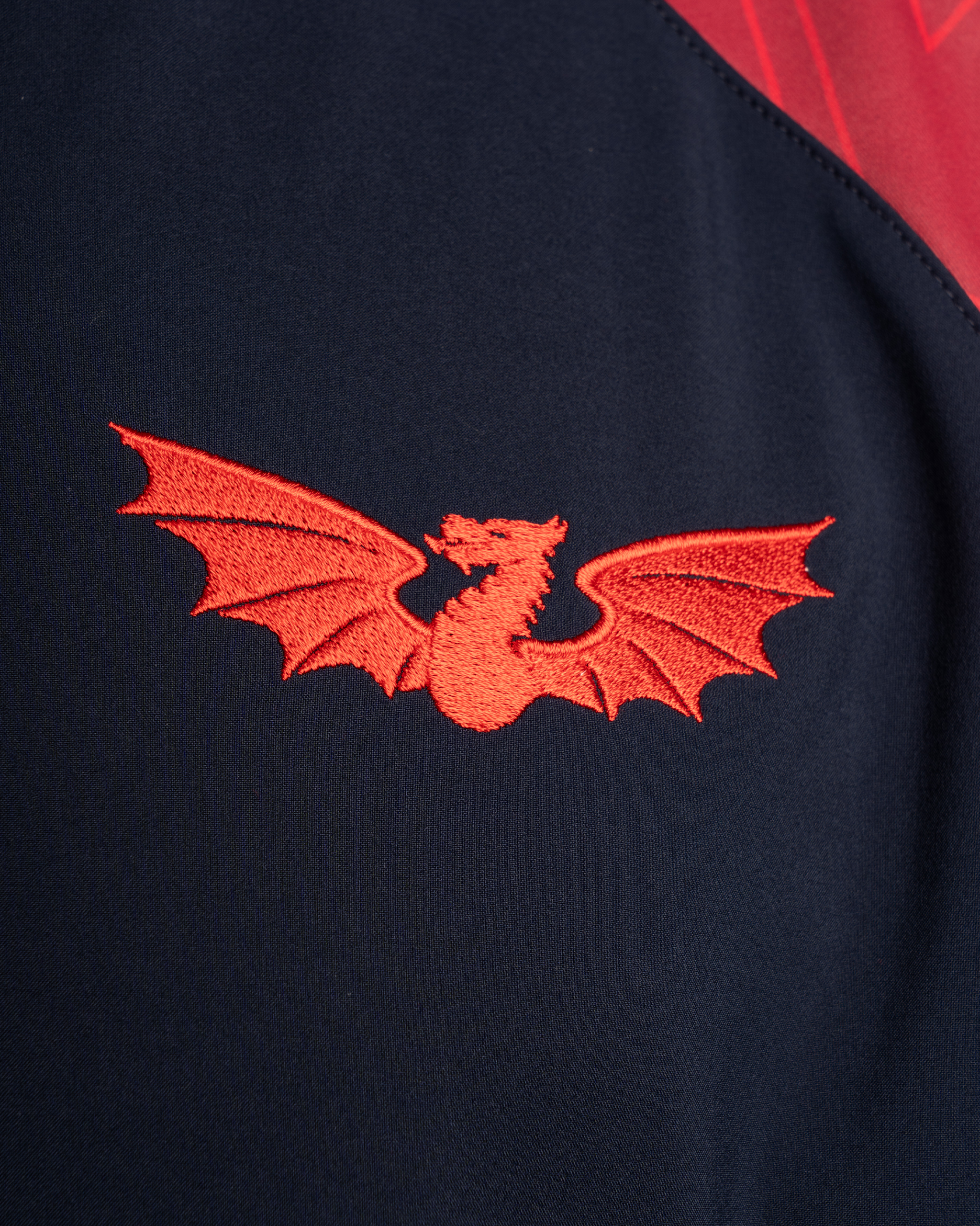 Scarlets 25/26 Elite Training Smock Navy/Red