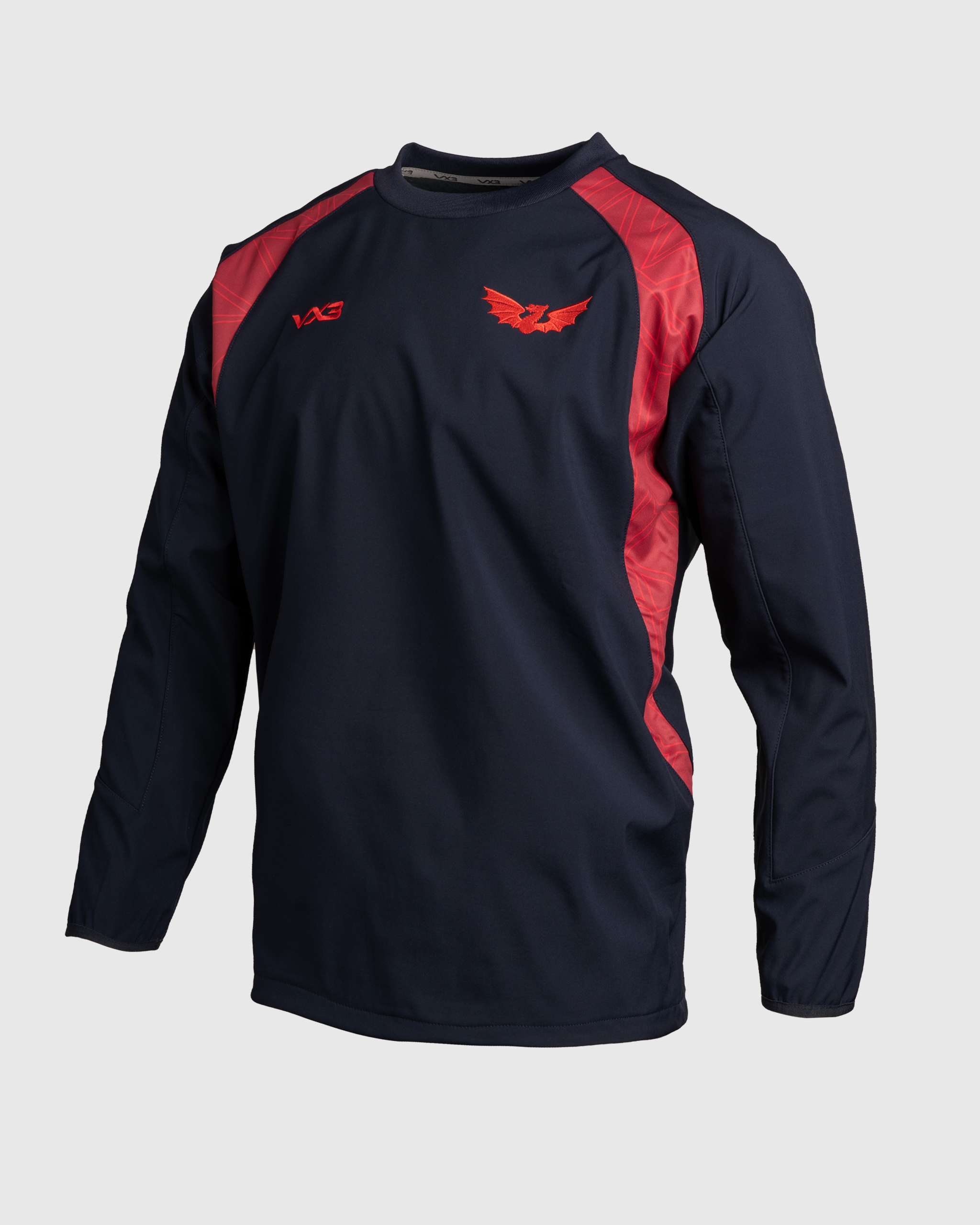 Scarlets 25/26 Elite Training Smock Navy/Red