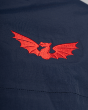 Scarlets 25/26 Waterproof Jacket Navy/Red