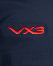 Scarlets 25/26 Waterproof Jacket Navy/Red