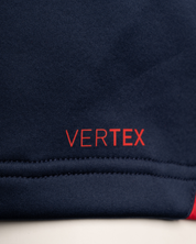 Scarlets 25/26 Vertex Zip Up Hoodie Navy/Deep Red/Bright Red