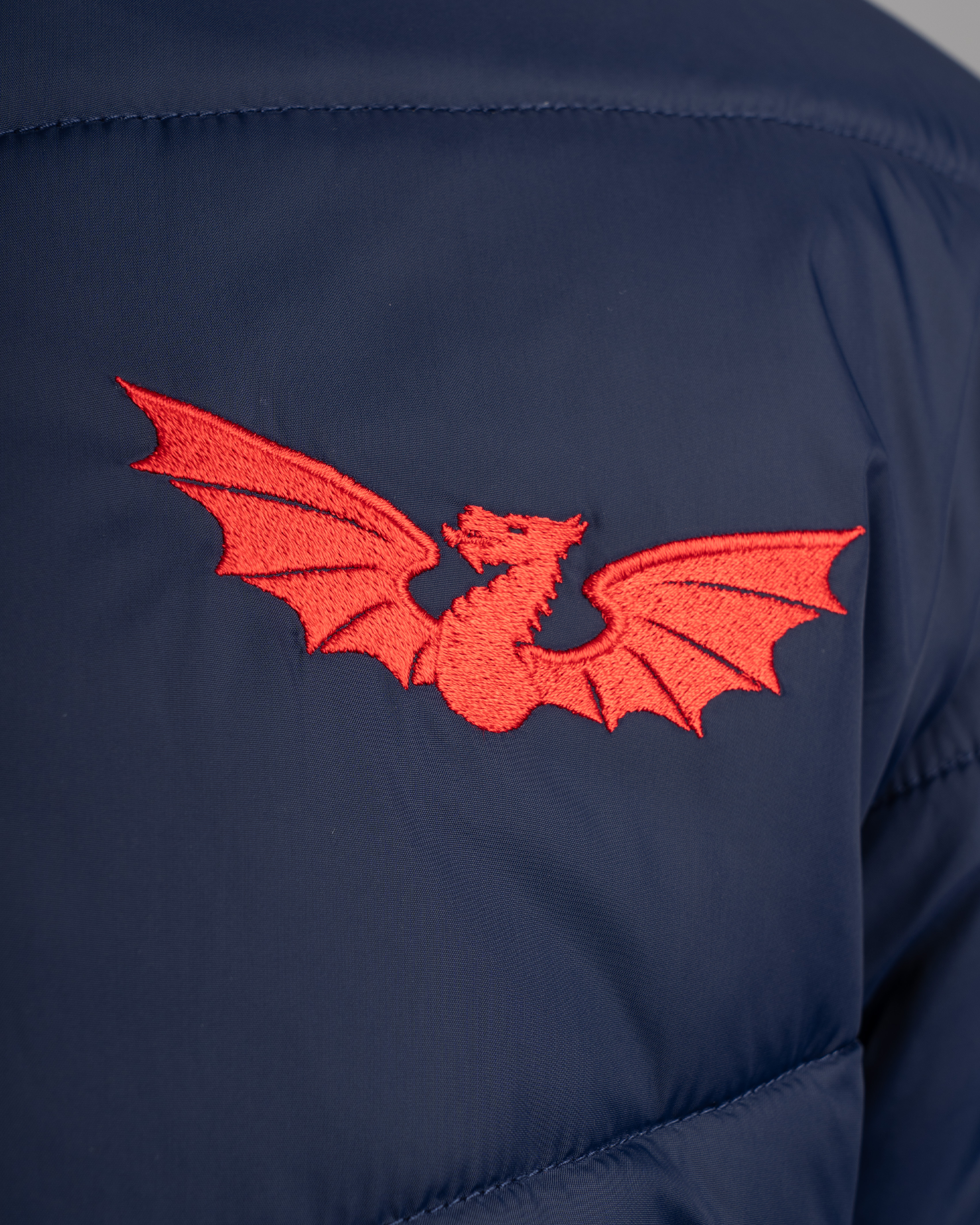 Scarlets 25/26 Lorica Jacket Navy/Bright Red