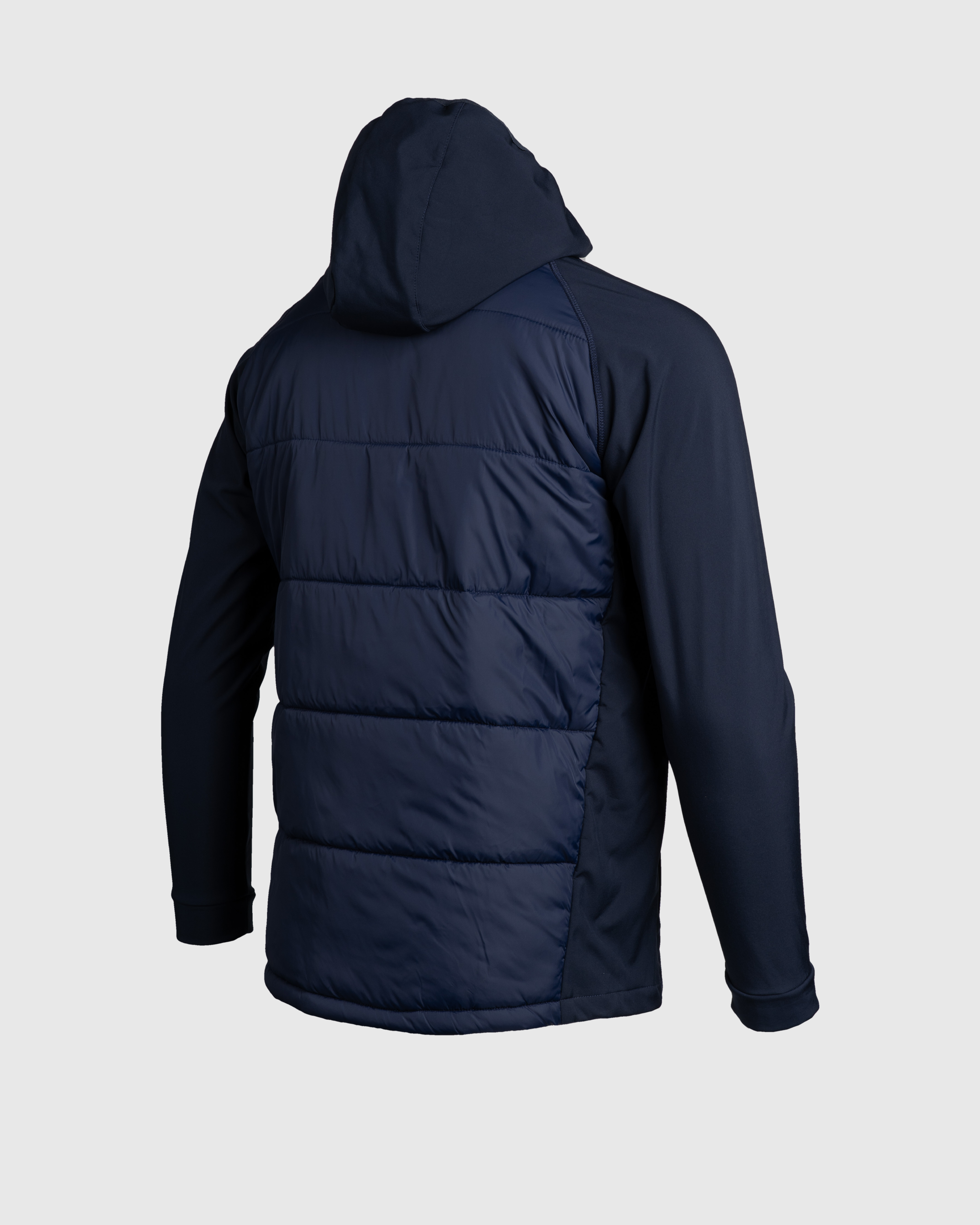 Scarlets 25/26 Tempest Hybrid Jacket Navy/Bright Red