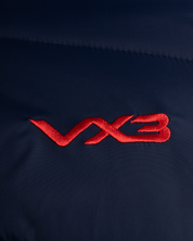 Scarlets 25/26 Tempest Hybrid Jacket Navy/Bright Red
