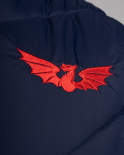 Scarlets 25/26 Ventus Gilet Navy/Bright Red