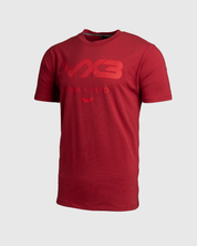 Scarlets 25/26 Invicta Tee Youth Deep Red