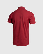 Scarlets 25/26 Polo Shirt Deep Red