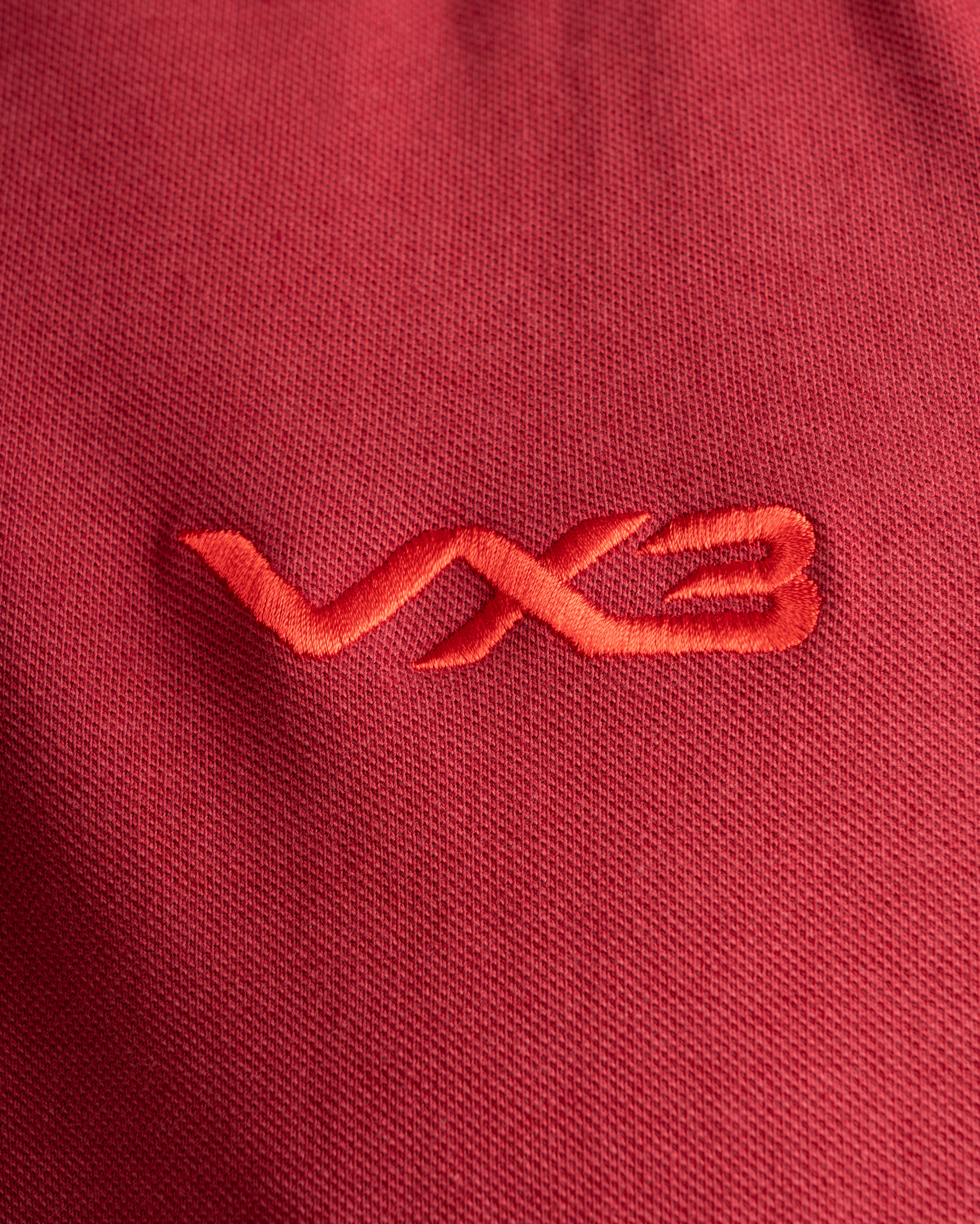 Scarlets 25/26 Polo Shirt Deep Red