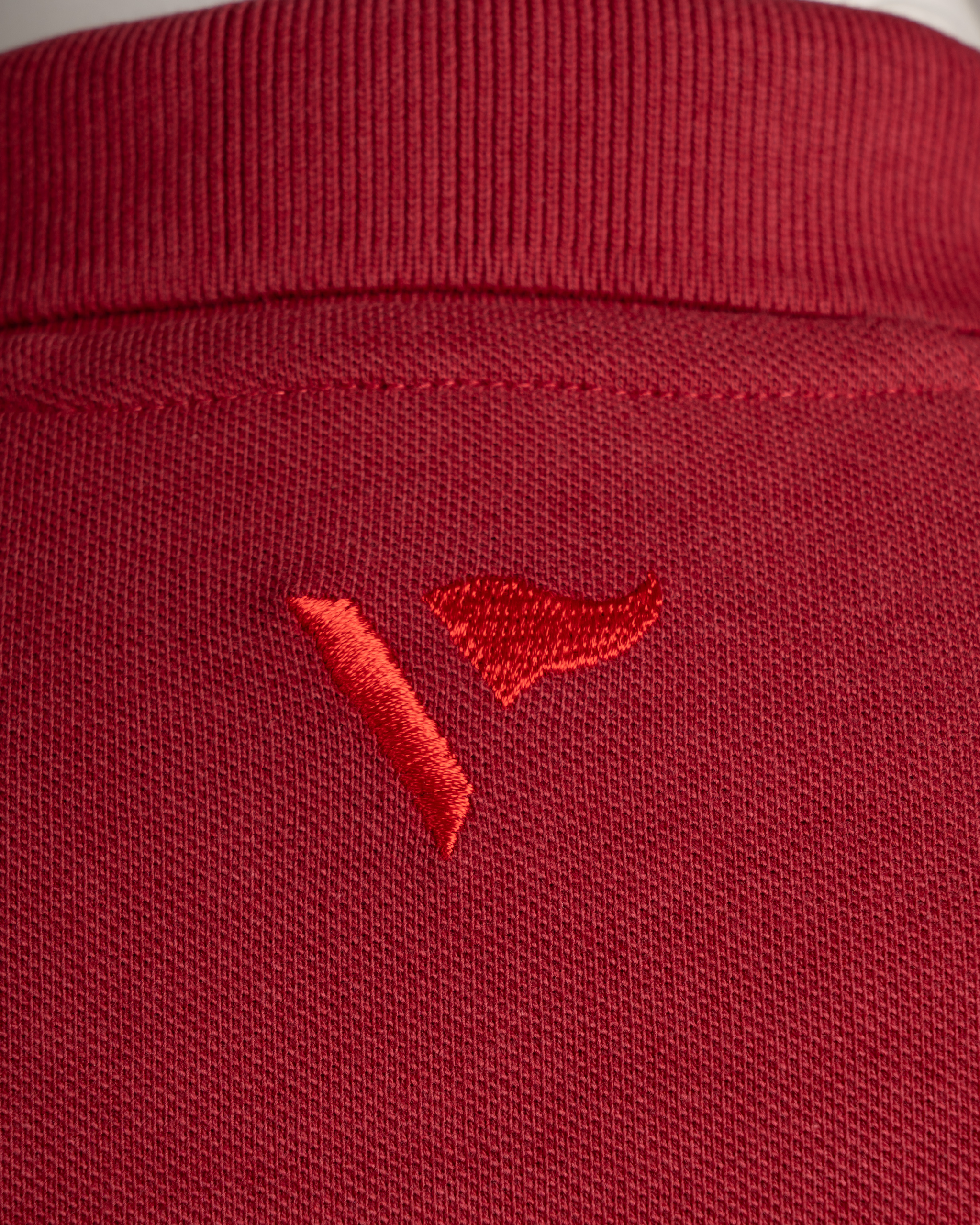 Scarlets 25/26 Polo Shirt Deep Red