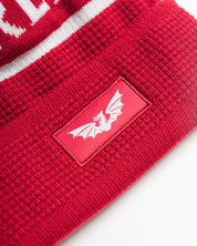 Scarlets 25/26 Bobble Hat Red/White