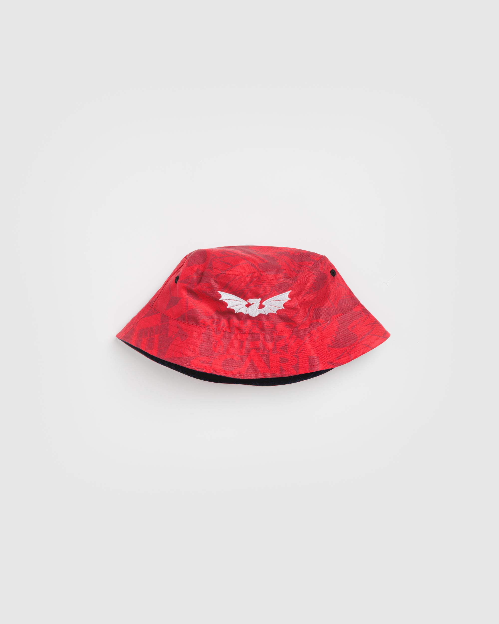 Scarlets 25/26 Reversible Bucket Hat Deep Red/Bright Red/Navy
