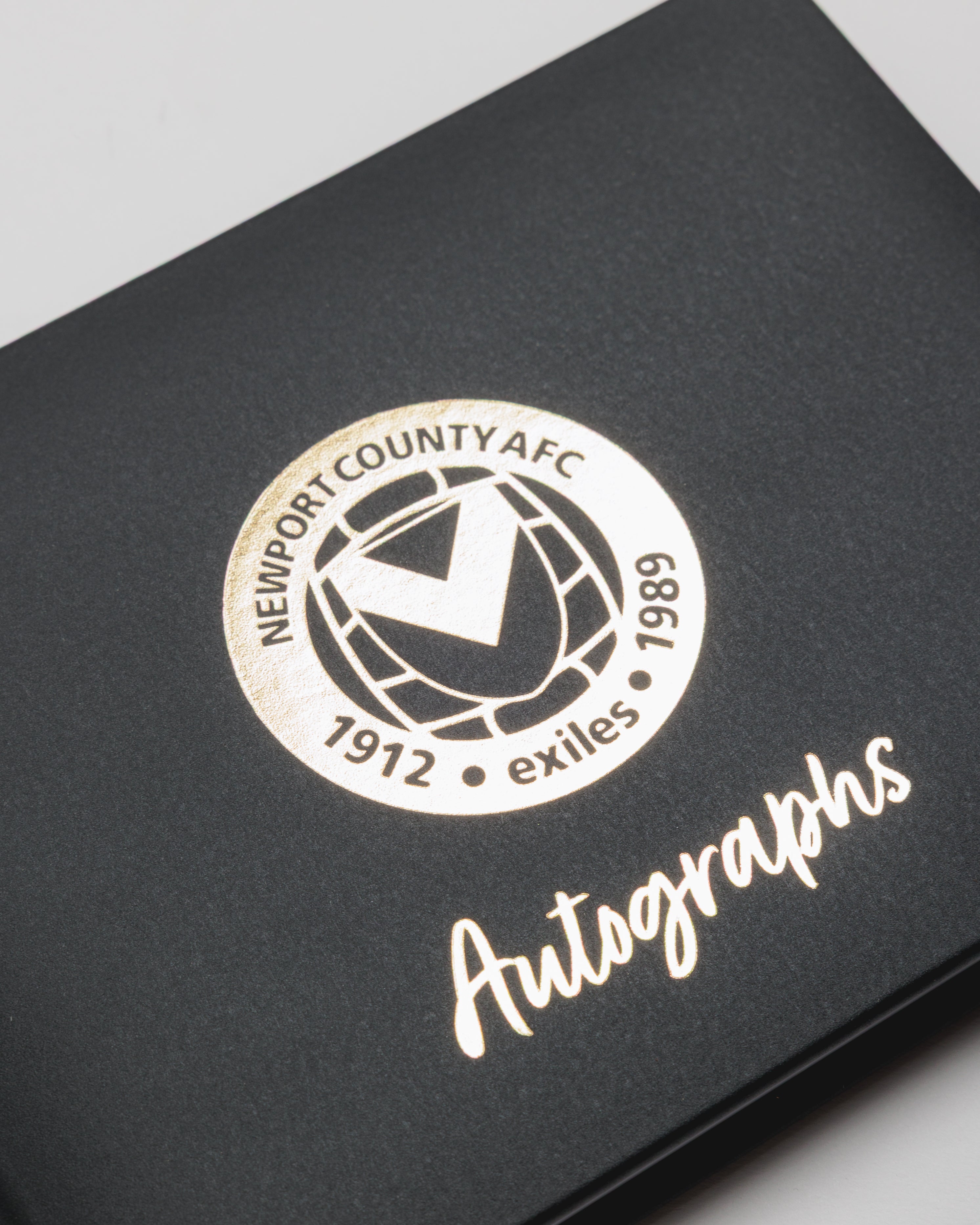 Newport County AFC Autograph Book