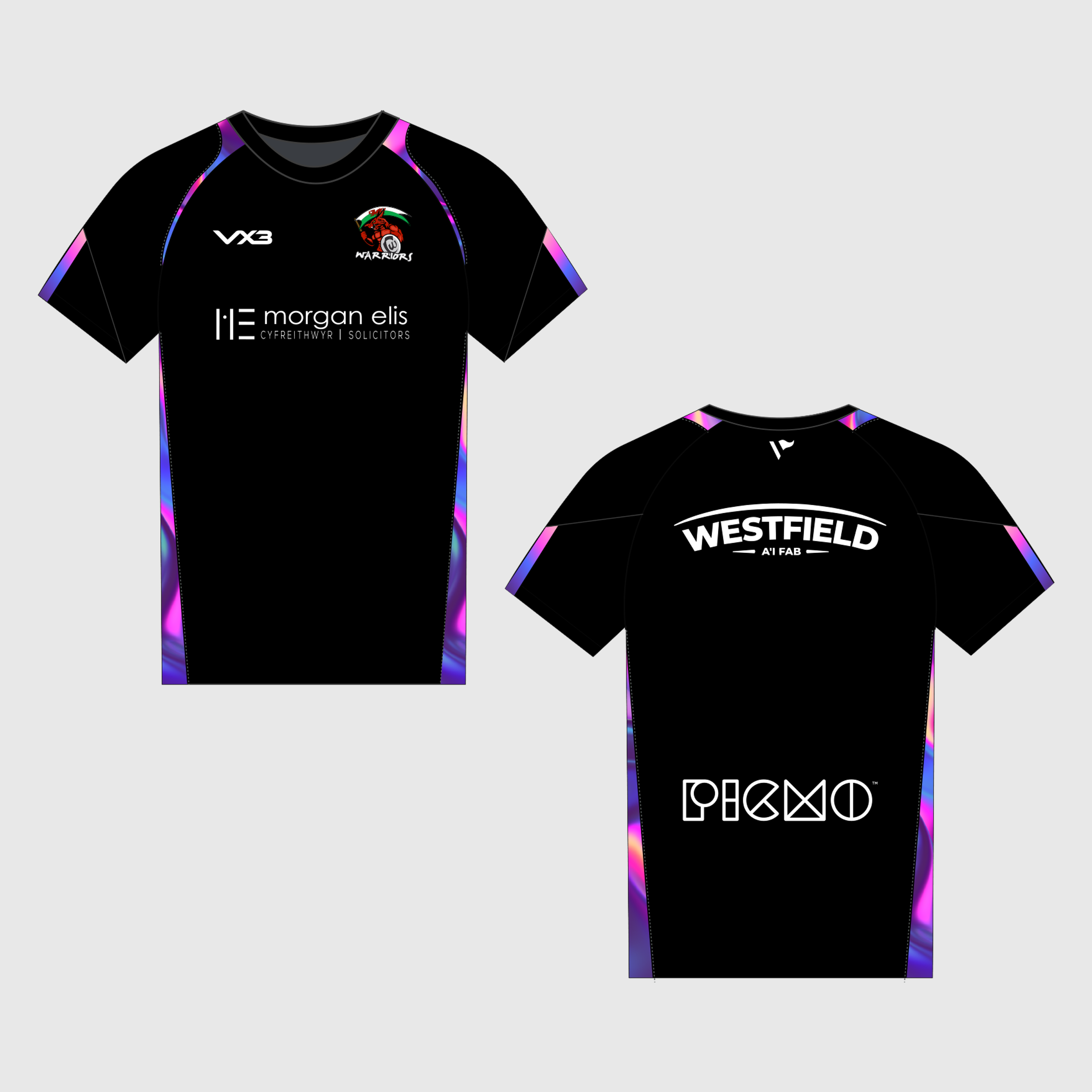 Carmarthen Warriors 25/26 Quadrigo Tee