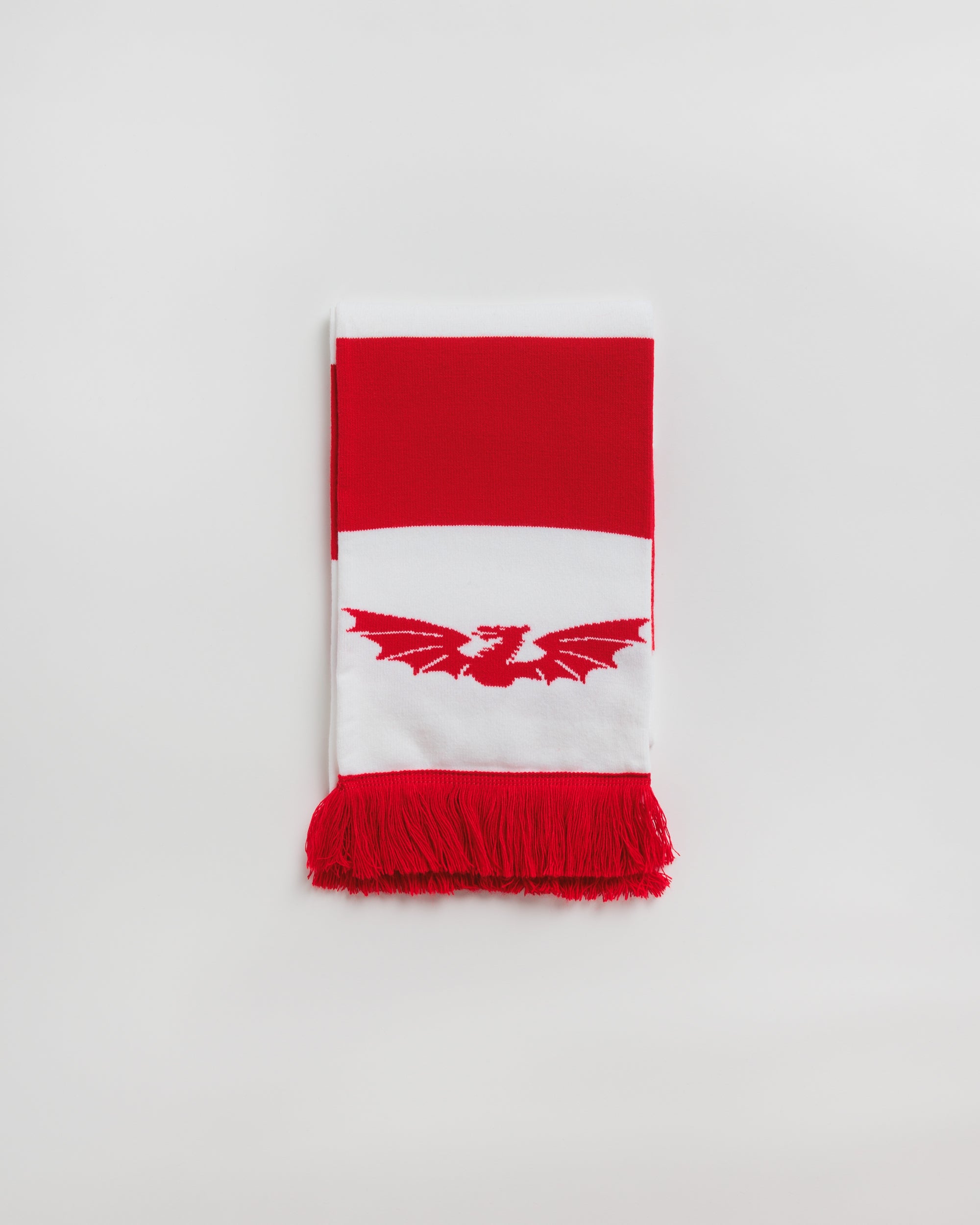 Scarlets 25/26 White/Red Scarf