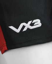 Harlequin Short Black/Red Youth
