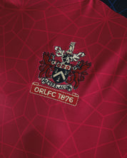 Oldham RLFC 2026 Vertex Training Tee Deep Red/Navy/White