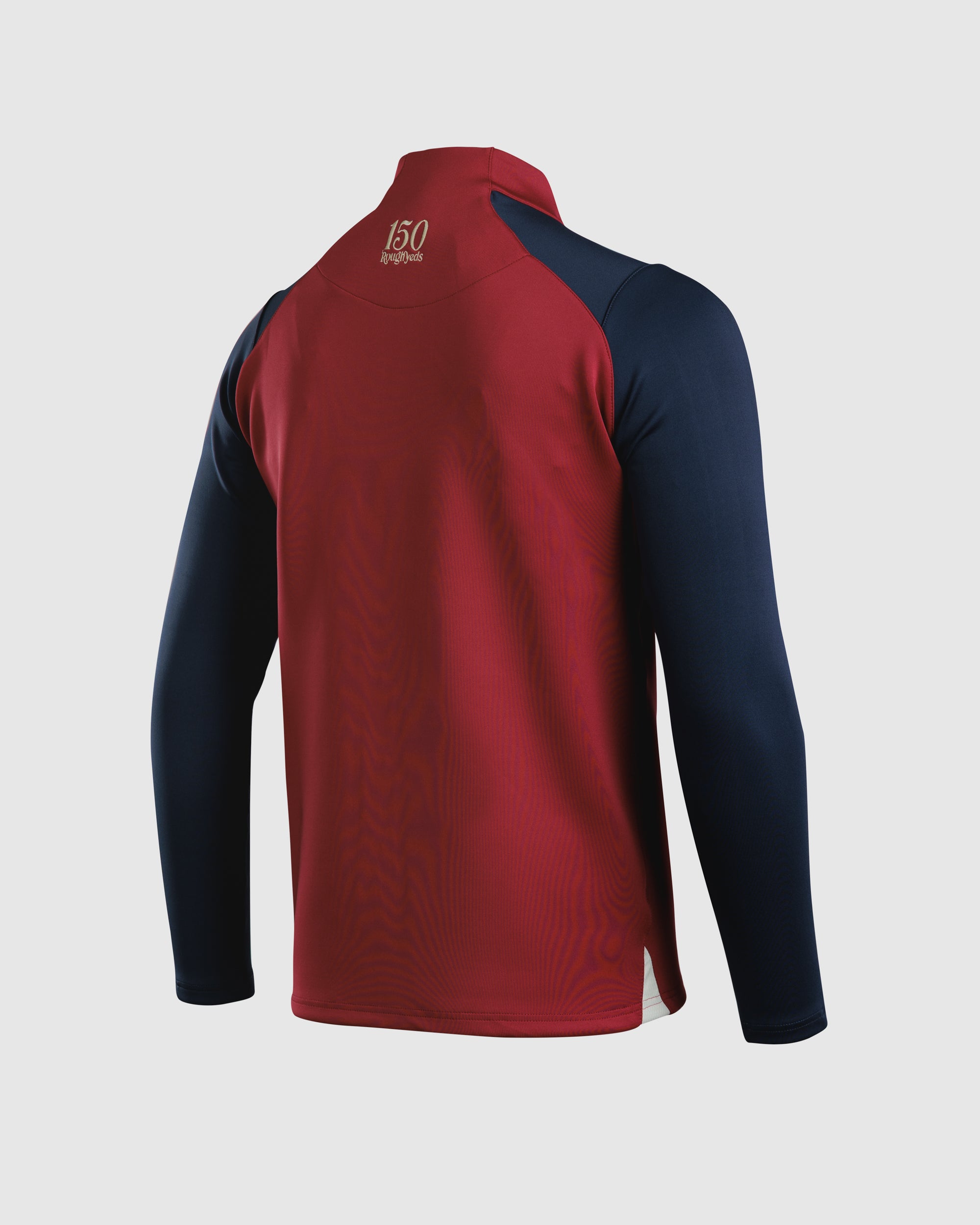 Oldham RLFC 2026 Vertex Half Zip Deep Red/Navy/White