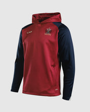 Oldham RLFC 2026 Vertex Training Hoodie Deep Red/Navy/White